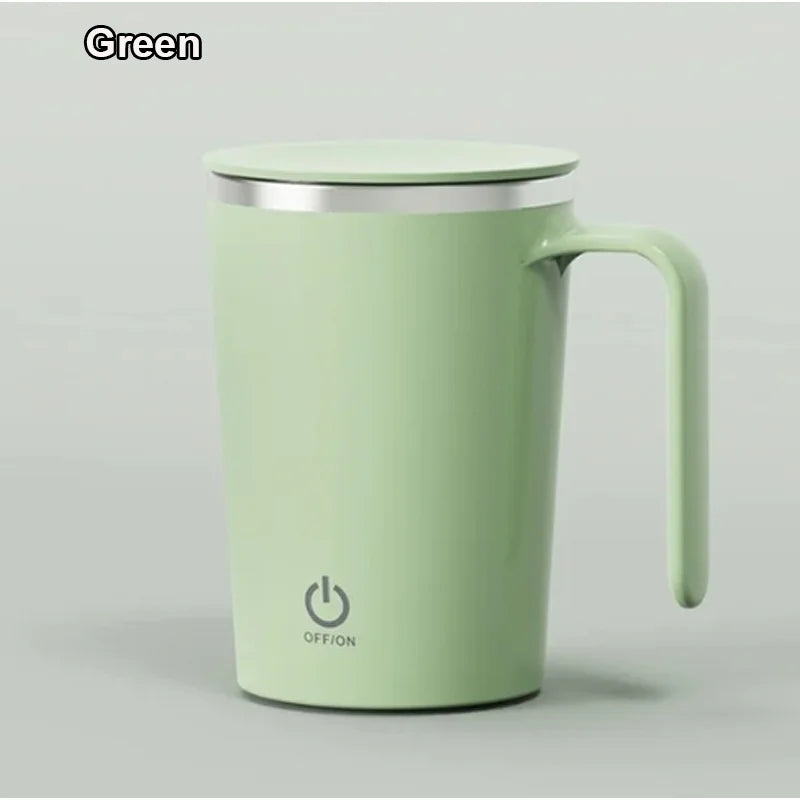 Automatic Self-Stirring Coffee Mug – Rechargeable Magnetic Travel Cup