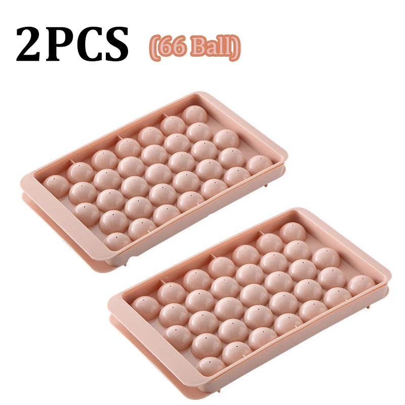 Sphere Ice Ball Maker Mold with Lid