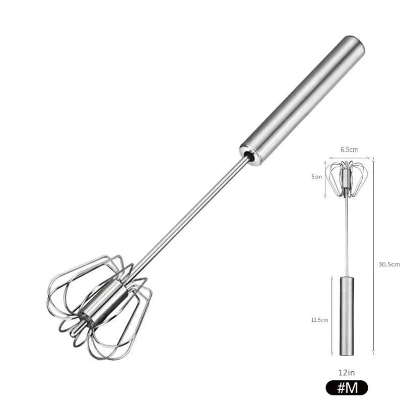 Stainless Steel Semi-Automatic Whisk