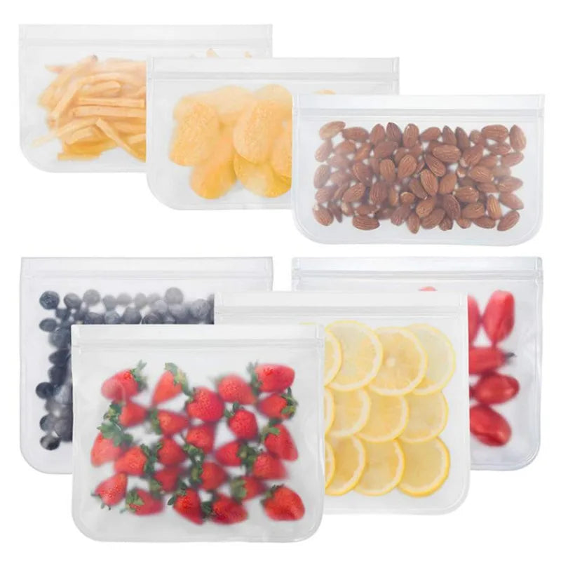Reusable Silicone Food Storage Bags