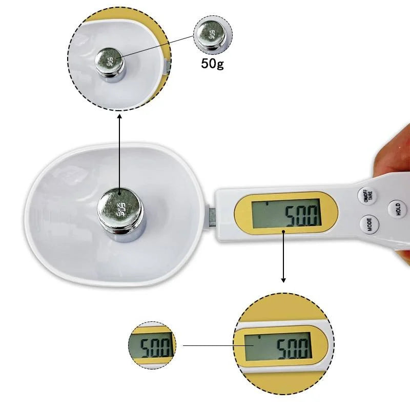 Precision Digital Measuring Spoon Scale with LCD Screen