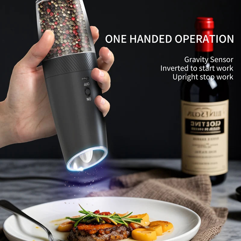 Rechargeable Electric Salt & Pepper Grinder