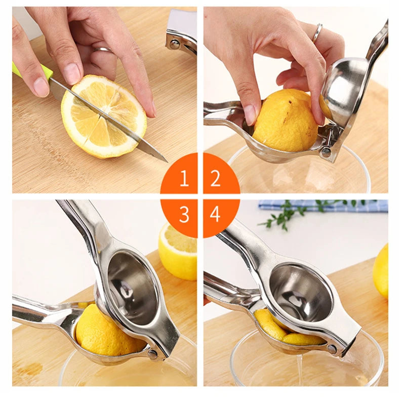 Stainless Steel Lemon Press