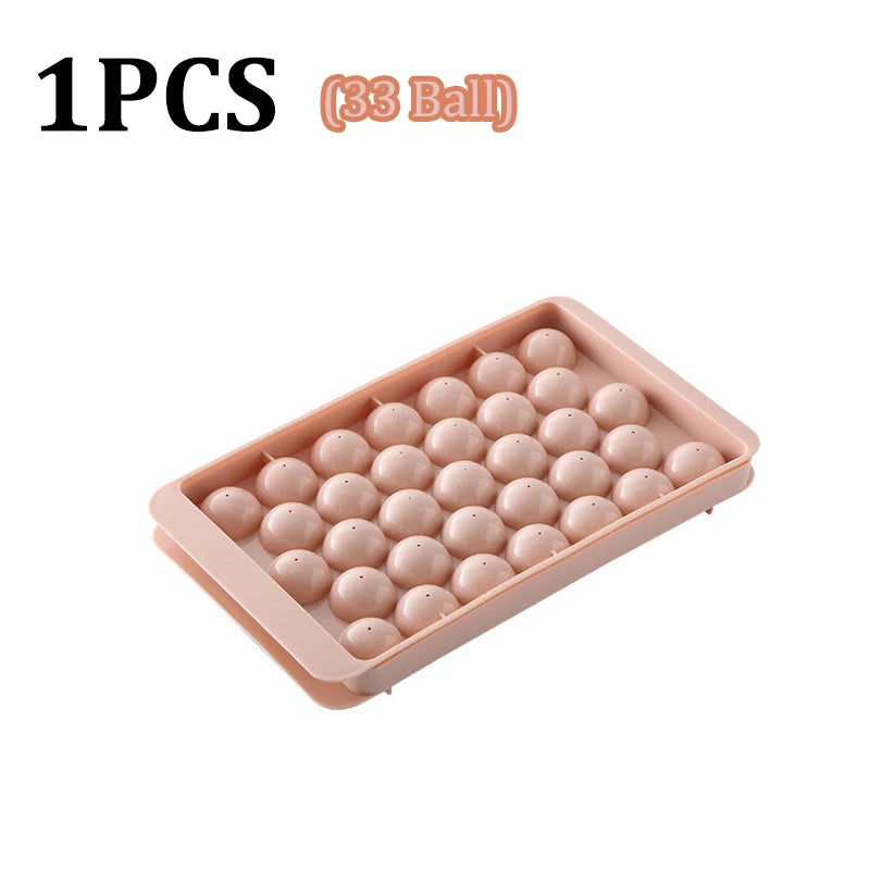 Sphere Ice Ball Maker Mold with Lid