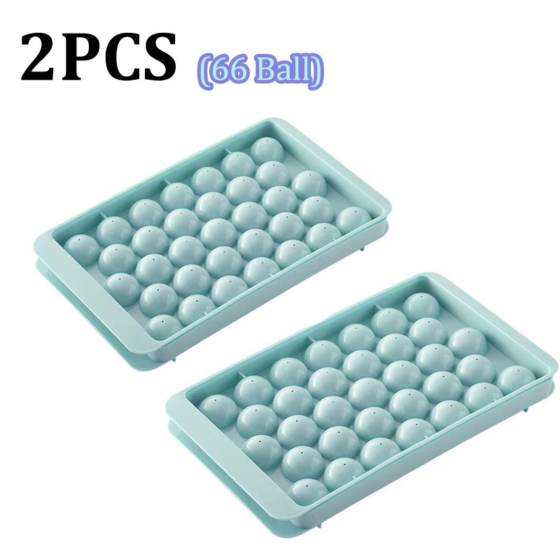 Sphere Ice Ball Maker Mold with Lid