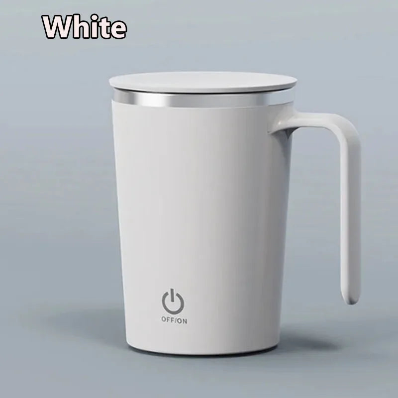 Automatic Self-Stirring Coffee Mug – Rechargeable Magnetic Travel Cup