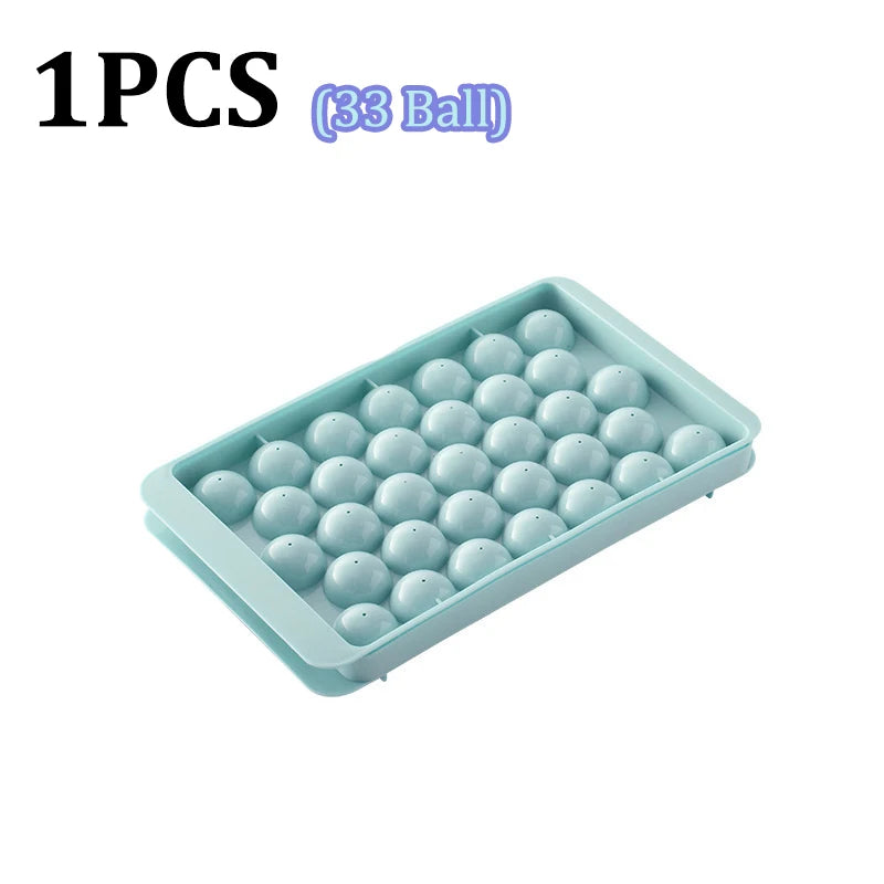 Sphere Ice Ball Maker Mold with Lid