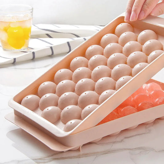 Sphere Ice Ball Maker Mold with Lid
